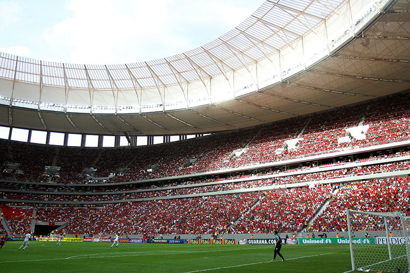 Estadio Nacional de Brasilia. Crédito: Glauber Queiroz - Ministério dos Esportes