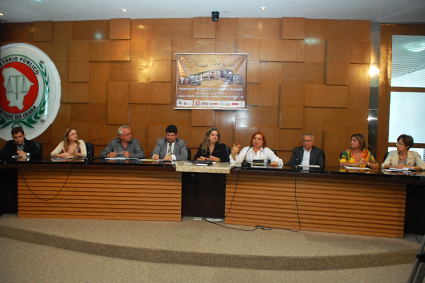 Coletiva no auditório da PGJ