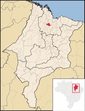 mapa Sao Joao Batista